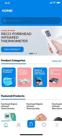 The Medical Store Mobile App