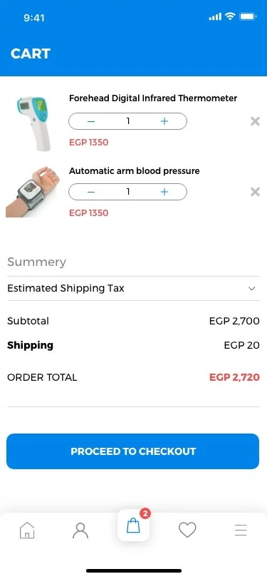 The Medical Store Mobile App