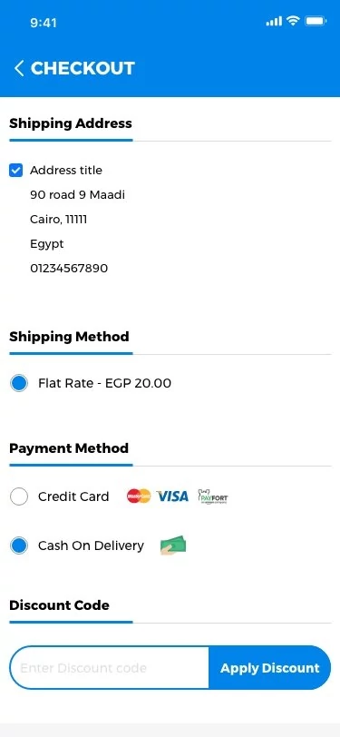The Medical Store Mobile App