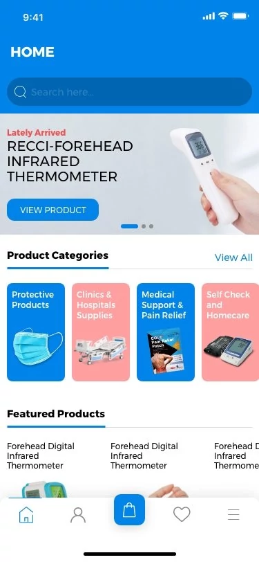 The Medical Store Mobile App