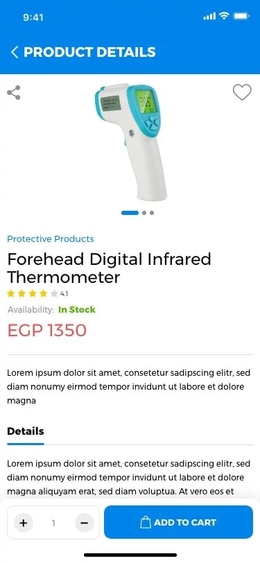 The Medical Store Mobile App
