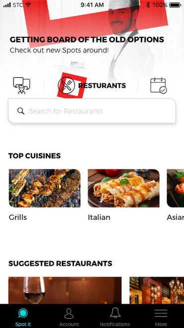 Spot lifestyle app