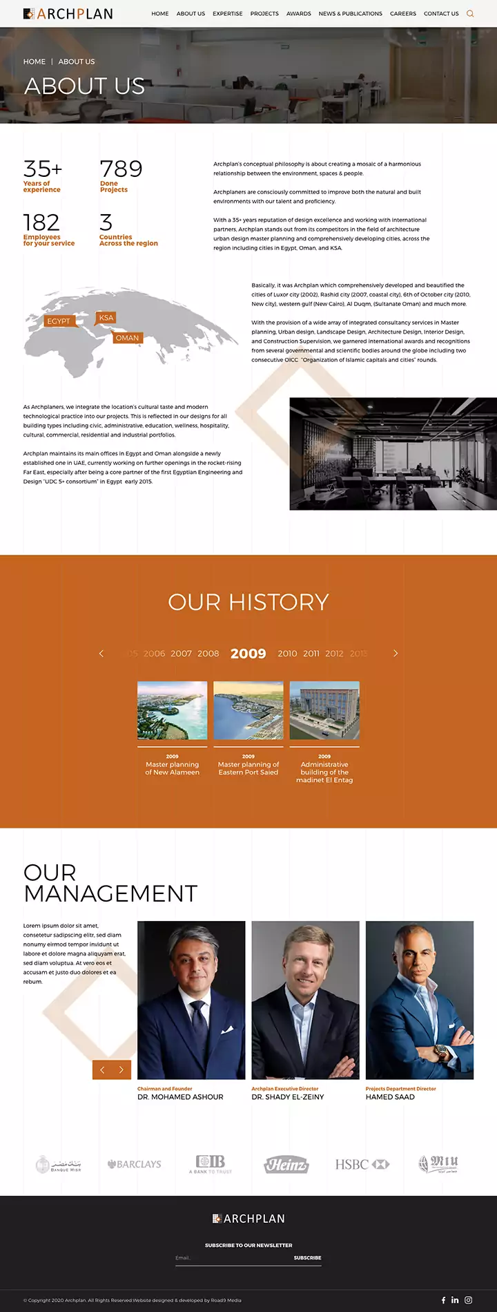 ArchPlan Website Design