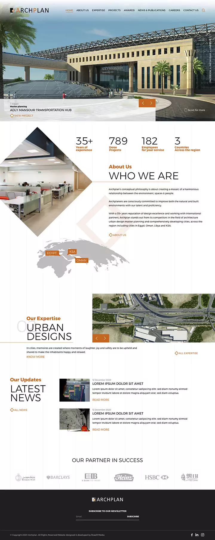 ArchPlan Website Design