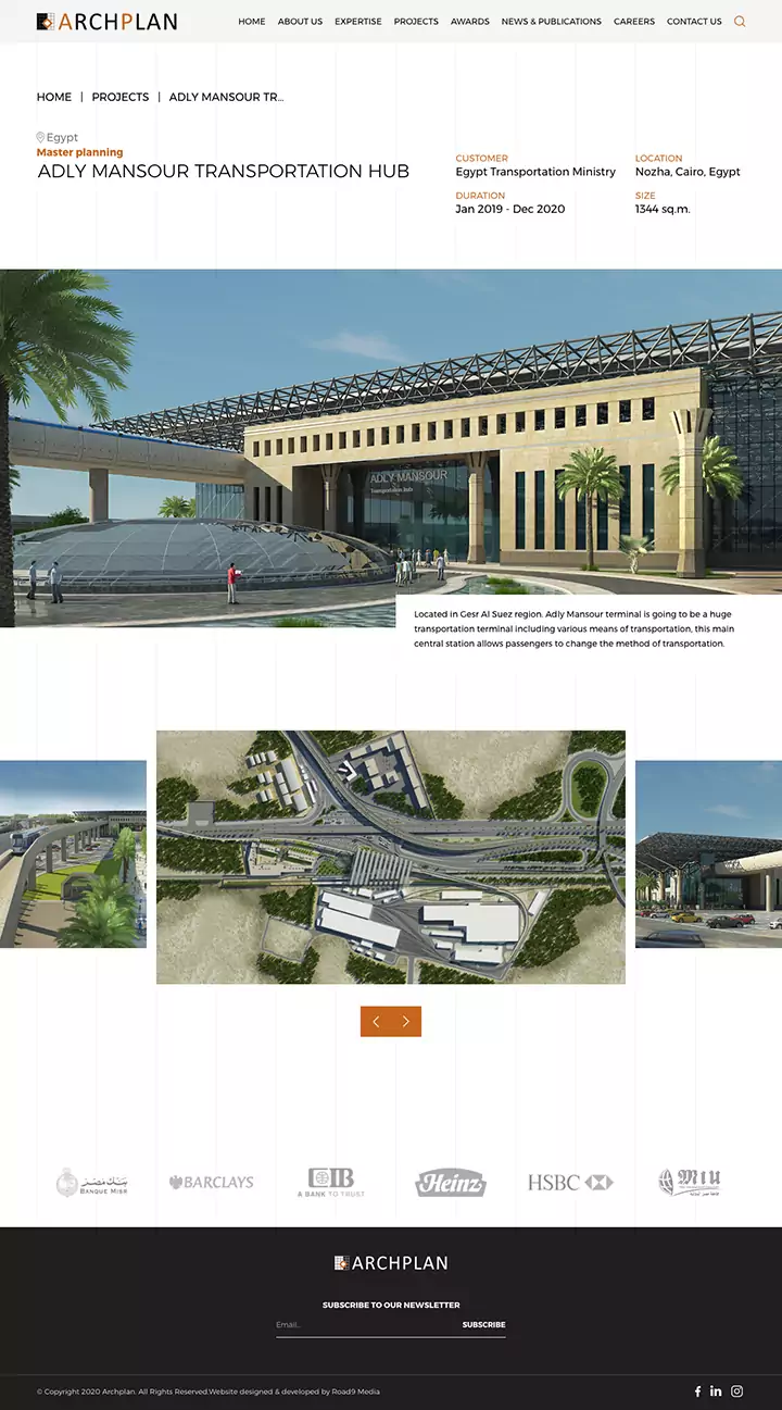 ArchPlan Website Design