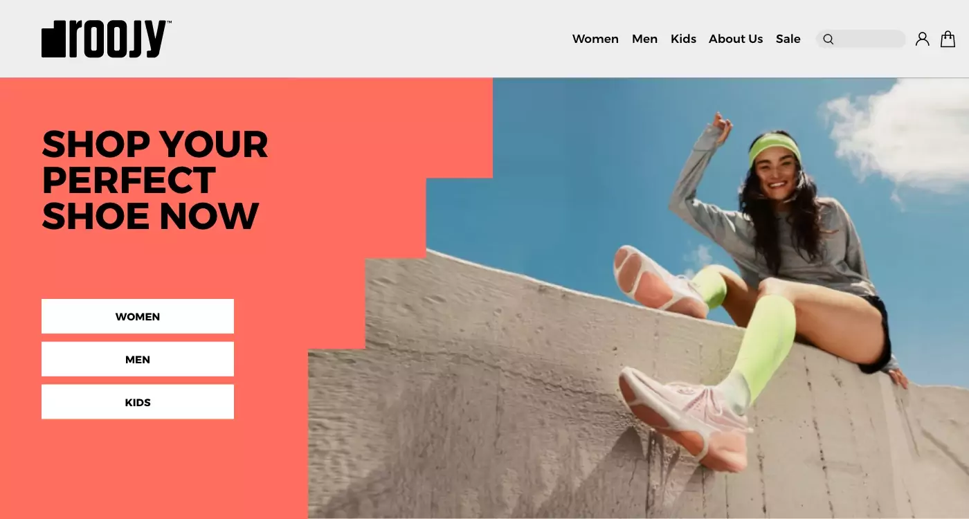 Drooji Online Store UX design