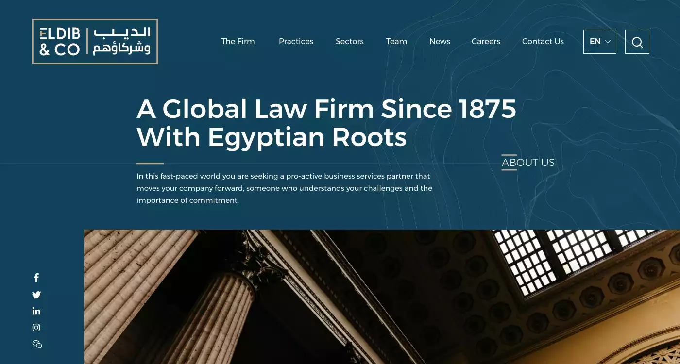 El Dib & Co. Law Firm Website Design & Development