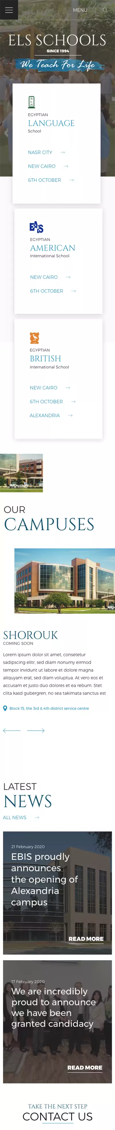 ELS Schools Website