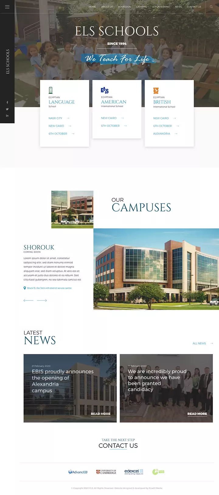 ELS Schools Website