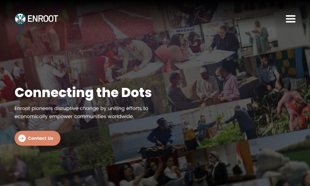 Enroot Development Website development