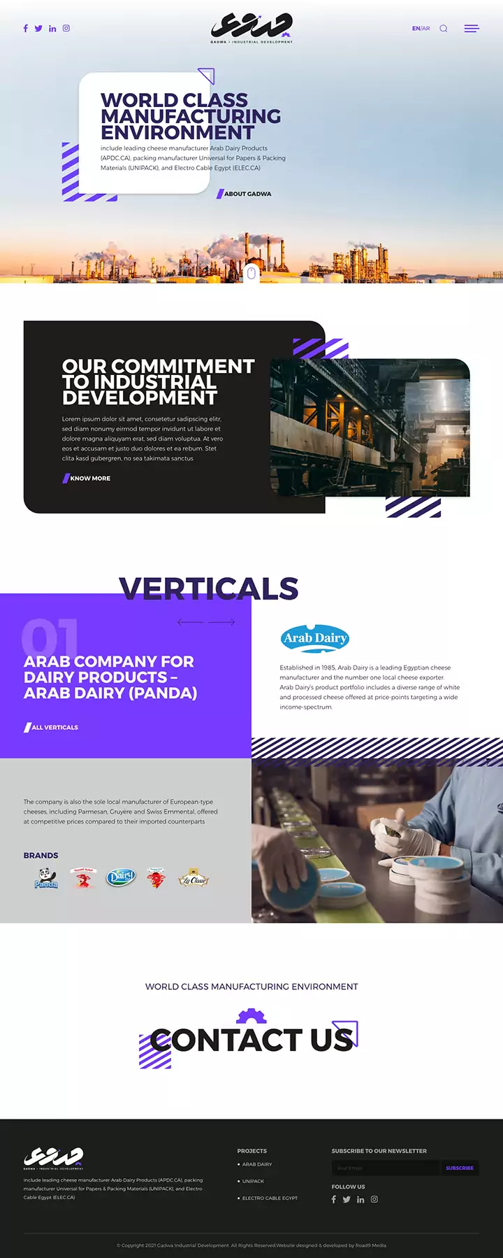 Gadwa Corporate Website Design & Development