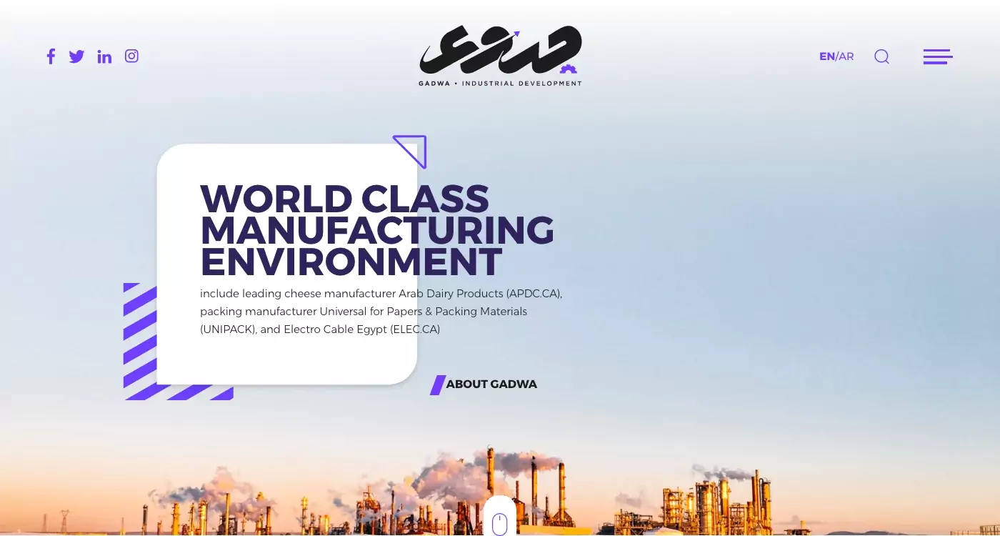 Gadwa Corporate Website Design & Development