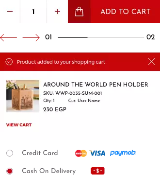Laser Gallery Online Store Design & Development