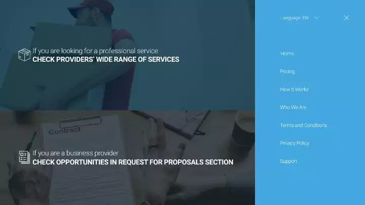 Moordi B2B marketplace UX design