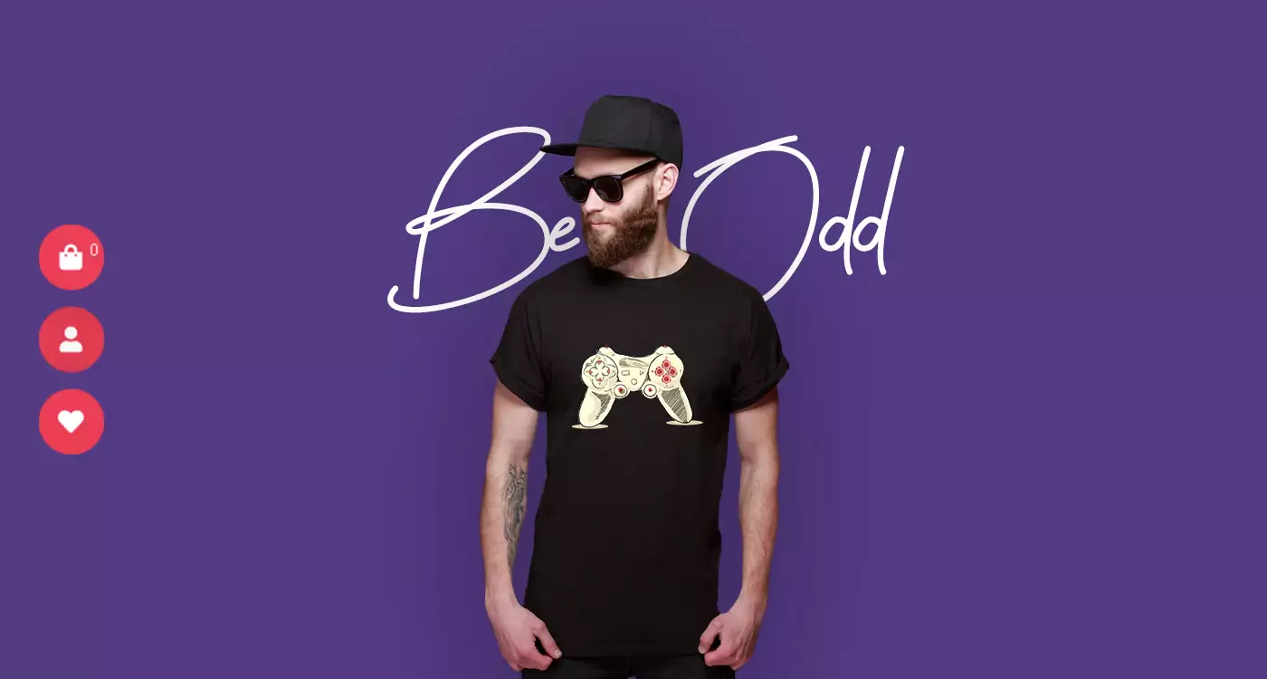 Oddz online fashion store design & development