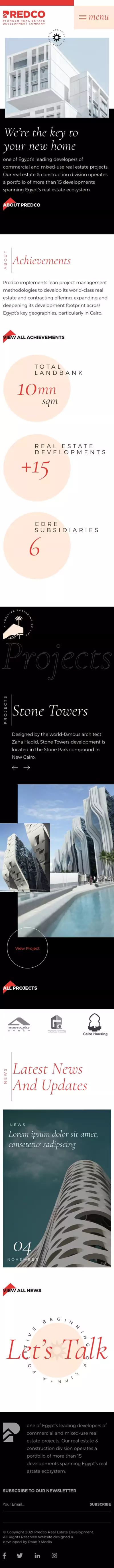 Predco Corporate Website Design & Development