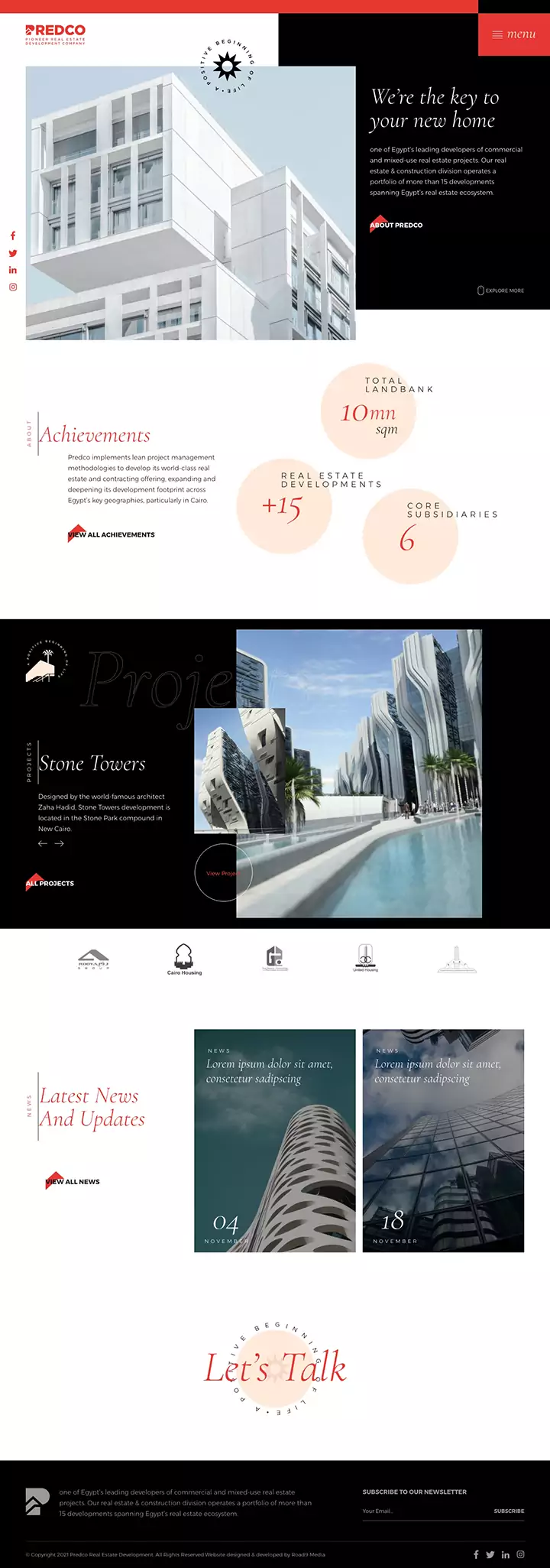 Predco Corporate Website Design & Development