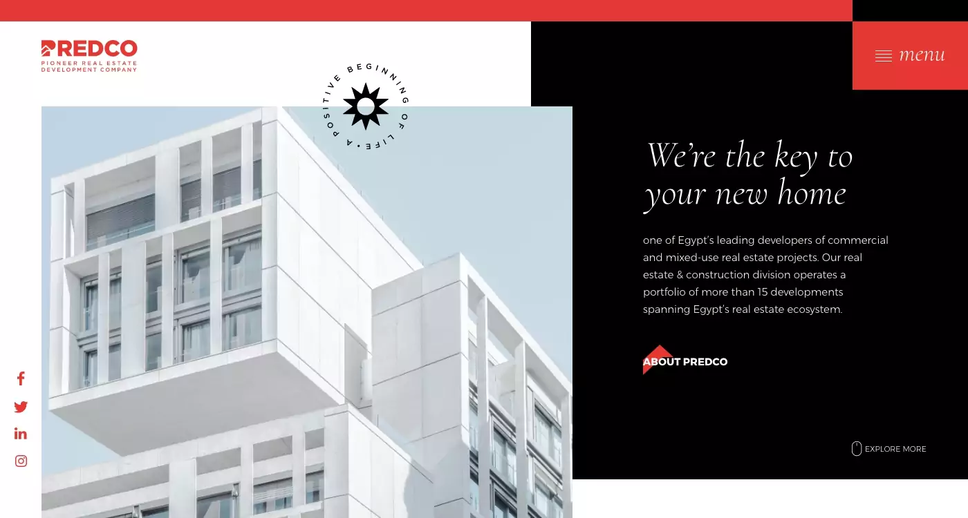 Predco Corporate Website Design & Development