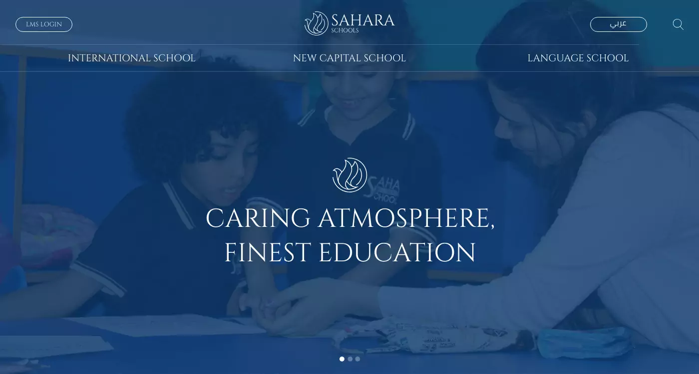 Sahara Schools Website Design & Development