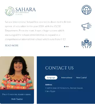 Sahara Schools Website Design & Development