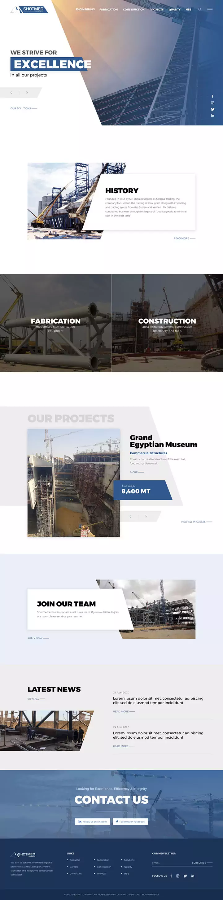 Shotmed Website design & development