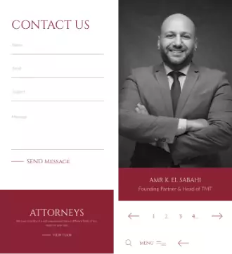 TMS Law Firm Corporate Website Design