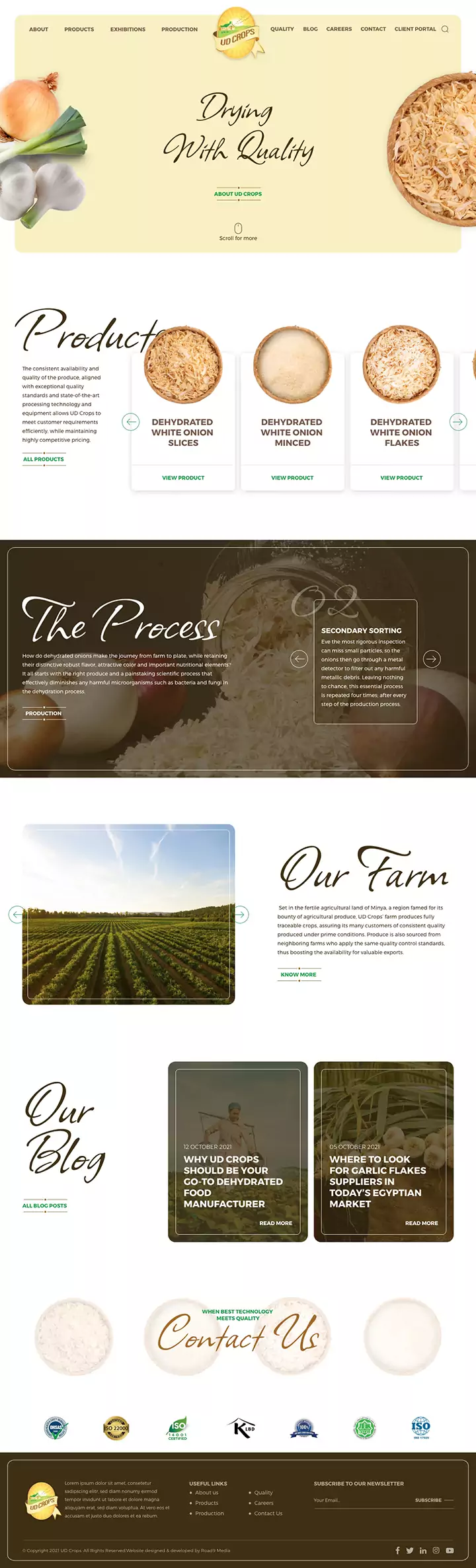 UD Crops UX design